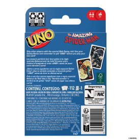 UNO The Amazing Spider-Man Card Game 7+