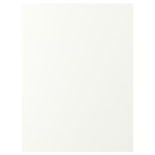 VALLSTENA Door, white, 60x80 cm