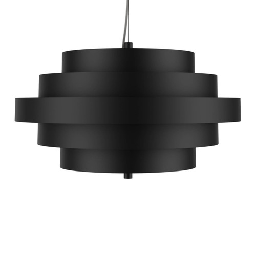 Pendant Lamp GoodHome Euboea E27, matt black