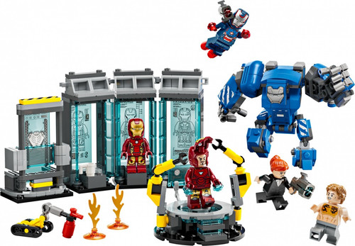 LEGO Super Heroes Iron Mans Laboratory: Hall of Armor 8+