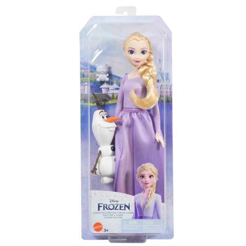 Disney Frozen Elsa Doll & Olaf HLW67 3+