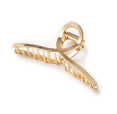 Hair Clip, metal, gold