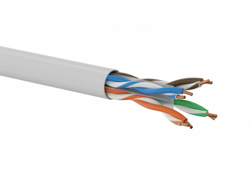 Q-Lantec Ethernet Cable Cat.6 U/UTP Copper KIU6PVC305Q 305m, grey