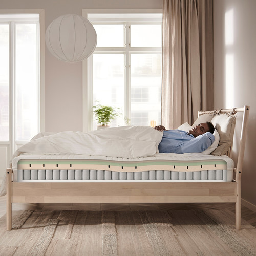 ÅNNELAND Foam mattress, firm/white, 90x200 cm