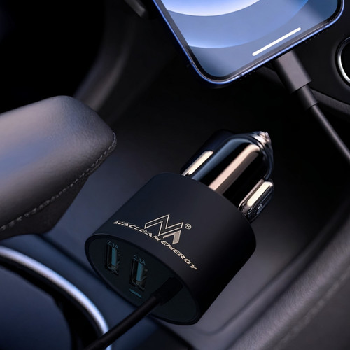 Maclean Car Charger 1.8m Lightning MCE76