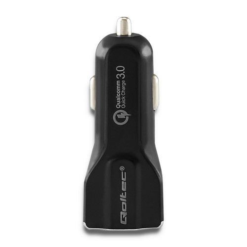 Qoltec Inteligent Car Charger | 12-24V | 30W | 5V | 3A | 2x USB