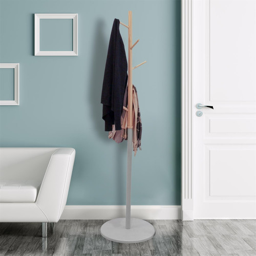 Coat Hanger Miko, grey/natural