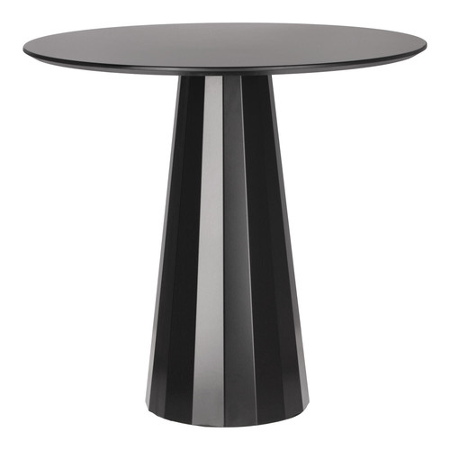 Pedestal Table Florero, black