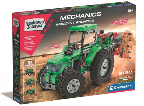 Clementoni Scientific Fun Mechanics Laboratory Tracked Tractor 8+