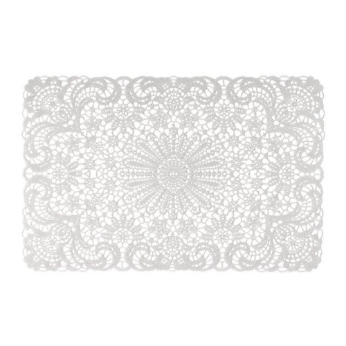 Place Mat Lace 45 x 30 cm, white