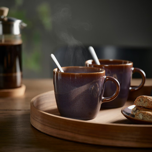 FÄRGKLAR Mug, lilac, 42 cl
