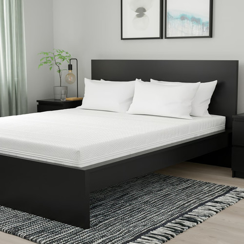 ÅNNELAND Hybrid mattress, medium firm/white, Standard Super King