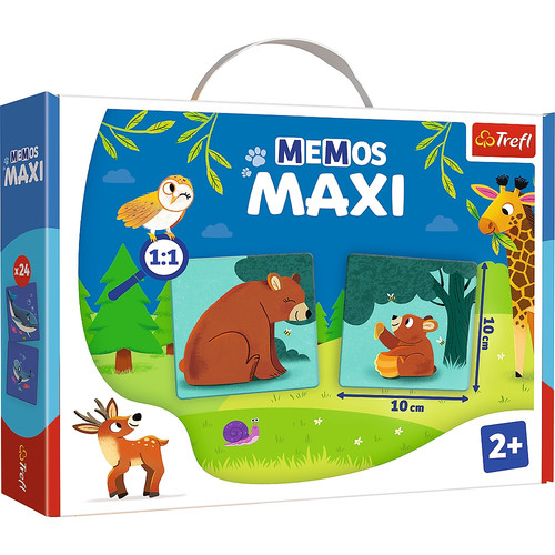 Trefl Memos Maxi Game Animal Parents and Children 24m+