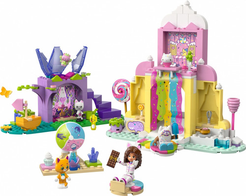 LEGO Gabby's Dollhouse Sweet Treat Mountain & Kitty Garden 4+