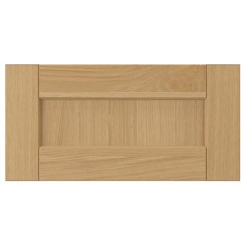 FORSBACKA Drawer front, oak, 40x20 cm