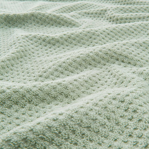 GULVIAL Hand towel, pale grey-green, 50x100 cm