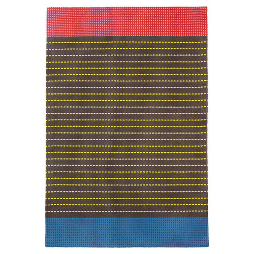 BÄRTRÅD Rug, flatwoven, multicolour/stripe pattern, 60x90 cm
