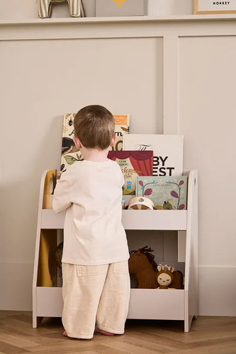 Kid's Concept Storage Unit, grey mustard