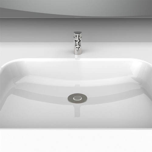 Sink Plug with Filter and Chrome Finish 6cm