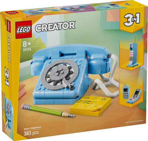 LEGO Creator 3-in-1 Retro Telephone 8+