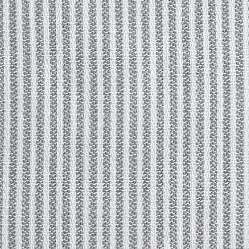 ROCKSJÖN Cover for footstool, Klovsta grey/white