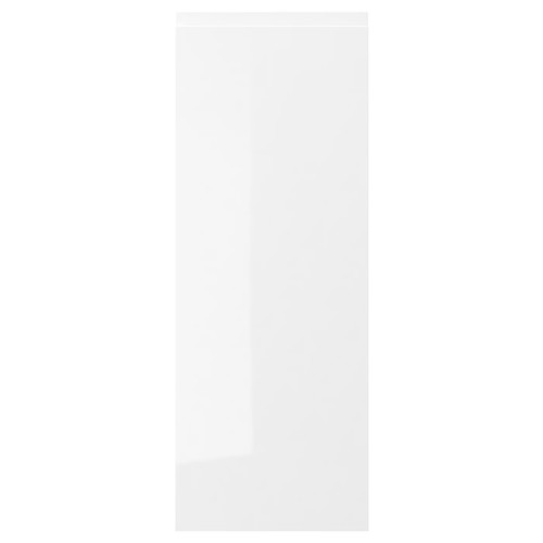 VOXTORP Door, high-gloss white, 30x80 cm