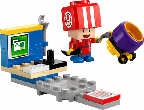 LEGO Super Mario Mario Kart Toad (Pit Crew) 6+