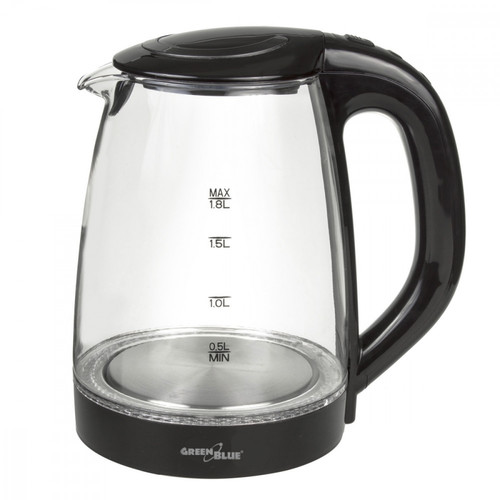 GreenBlue Electric Glass Kettle 1850W 1.8l GB460