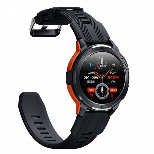 OUKITEL Smartwatch BT10 Rugged, black-orange