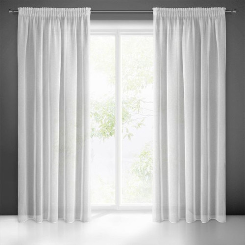 Curtain Angela 140x300 cm, white