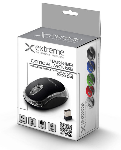 Esperanza Wireless Optical Mouse XM105W,3D,2.4GHz, black