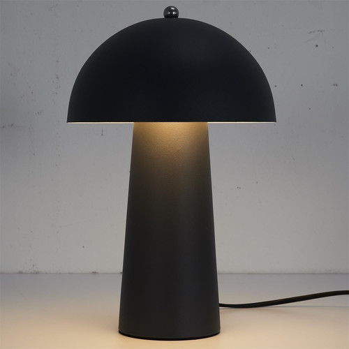 Table Lamp Mushroom, dark grey