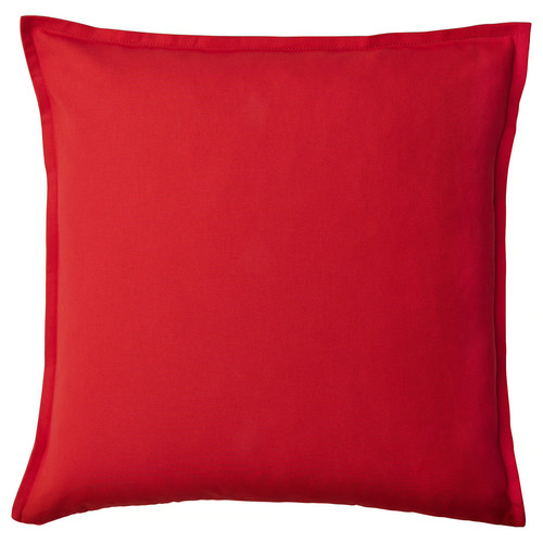 GURLI Cushion cover, red, 50x50 cm
