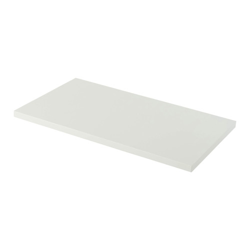 GoodHome Bathroom Countertop Perma 80 x 45 cm, white