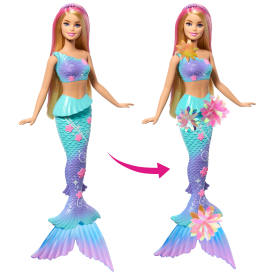 Barbie Mermaid Blossoming Flowers Doll JDM72 3+