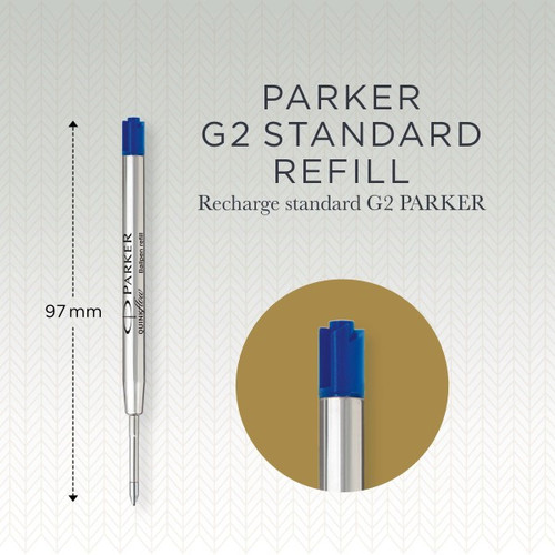 Parker QUINKflow Ballpoint Refill Blue (M)