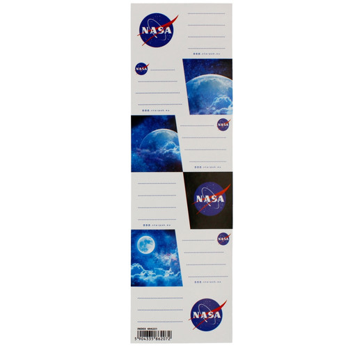 Starpak Label Stickers for Notebooks NASA 25-pack