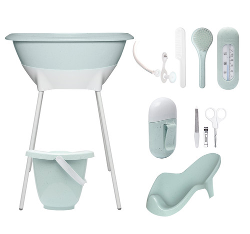 Luma Bath Seat, speckle mint