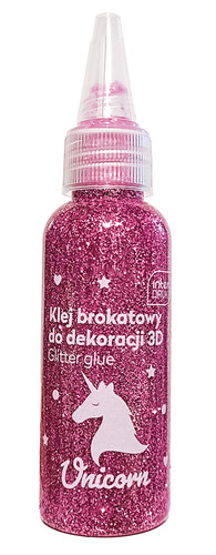 Glitter Decorative Glue 50ml 6 Colours 12pcs