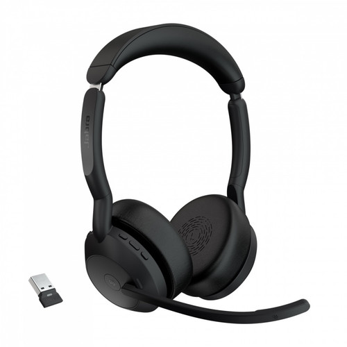 Jabra Headset Headphones Evolve2 55 Link380a UC Stereo