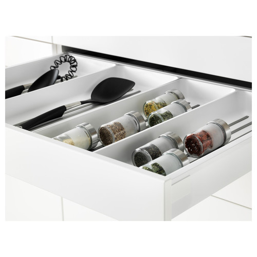 METOD / MAXIMERA Base cb 3 frnts/2 low/1 md/1 hi drw, white/Bodbyn off-white, 80x60 cm