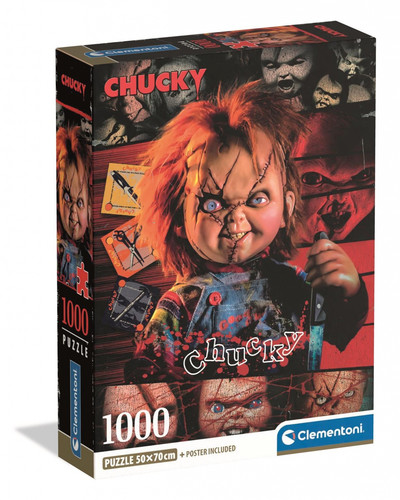 Clementoni Jigsaw Puzzle Horror Movies Chucky 1000pcs