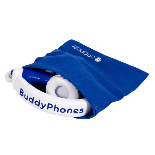 BuddyPhones Headphones Inflight, blue