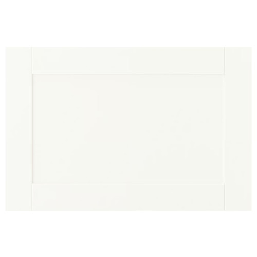 SANNIDAL Door, white, 60x40 cm