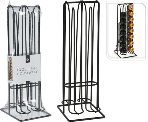 Coffee Pod Holder, metal, black