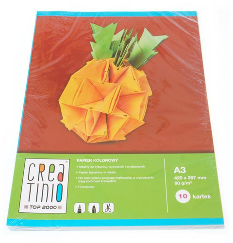 Creatinio Coloured Paper A5 10 Sheets 80g 10pcs