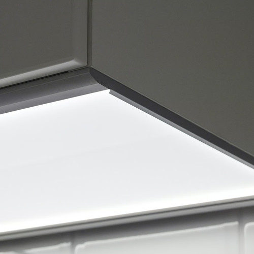 IRSTA LED worktop lighting, opal white, 80 cm