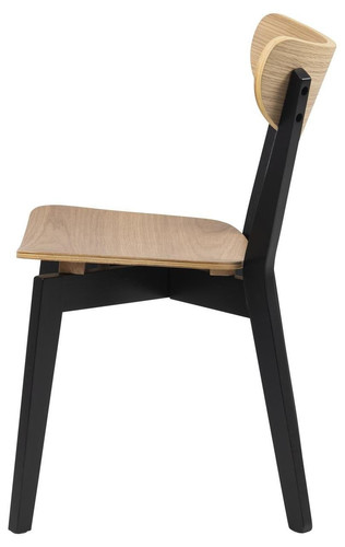 Dining Chair Roxby, natural/black