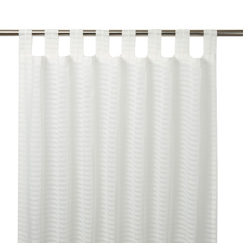Curtain GoodHome Tolok 140x260cm, white
