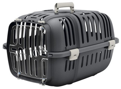 Ferplast Jet 10 Pet Carrier for Cats, grey